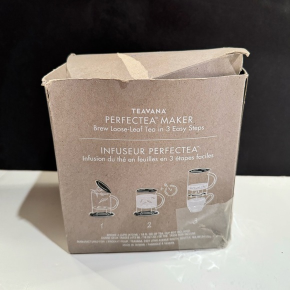 NEW Teavana PerfecTea Tea Maker, Black - 16 oz. - Picture 14 of 15